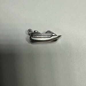 James Avery 3D Cruise Ship Luxury Liner Charm 925 Sterling Silver Retired